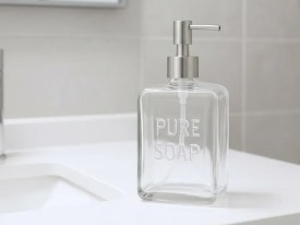 Dispenser vidrio jabones PURE SOAP